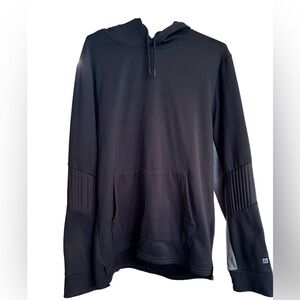 Layer 8 Men’s Black Thermal Pullover Performance Hoodie